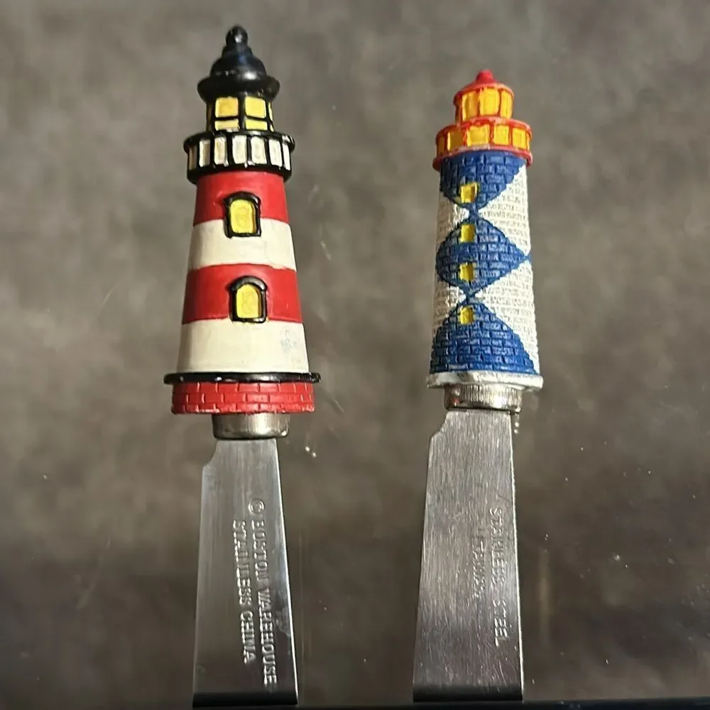 Lighthouse Stainless Steel Butter Knives!